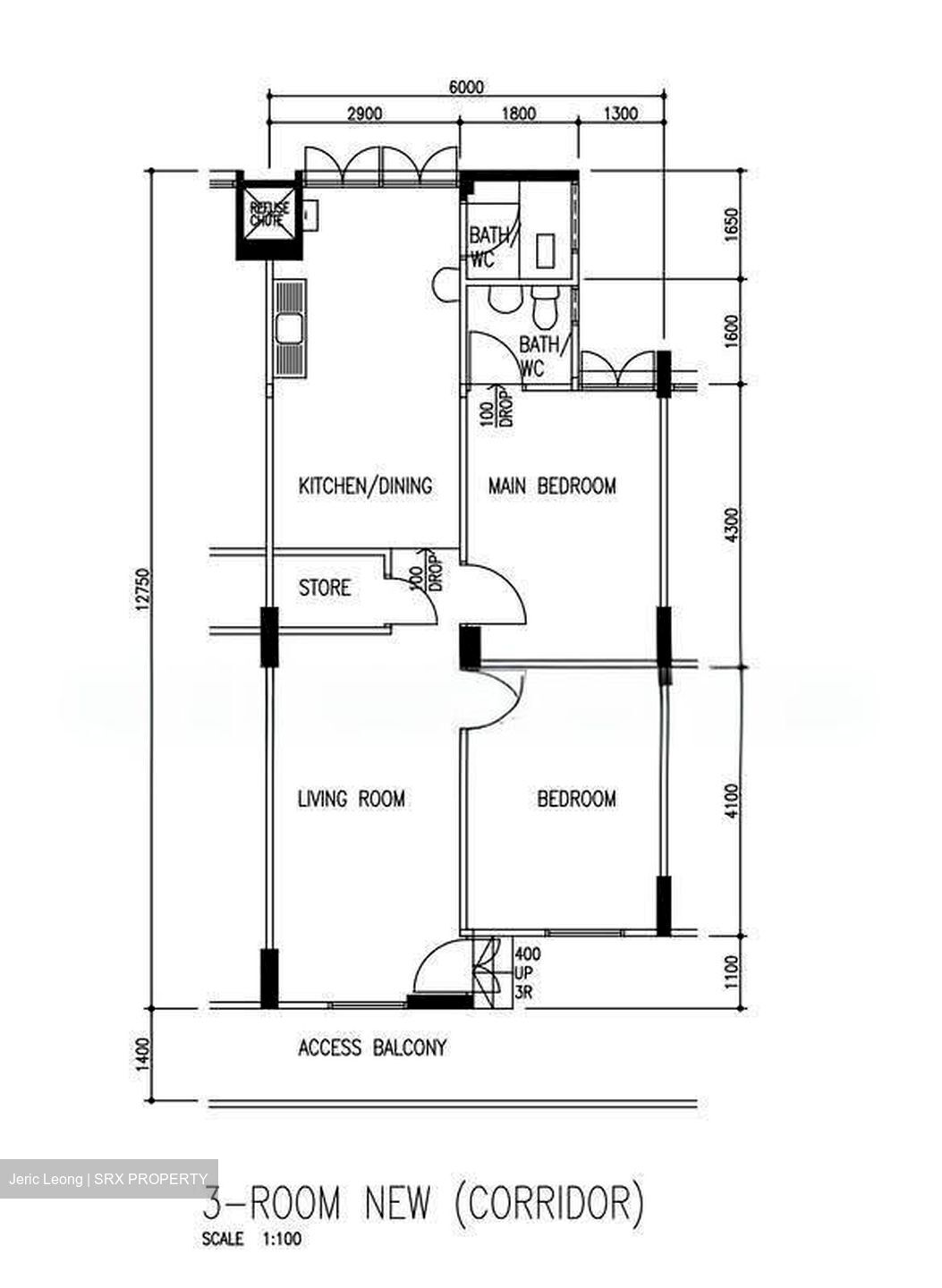 Blk 221 Serangoon Avenue 4 (Serangoon), HDB 3 Rooms #629725981